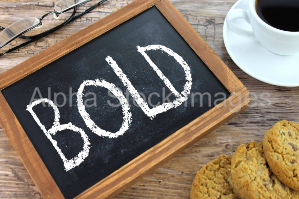bold