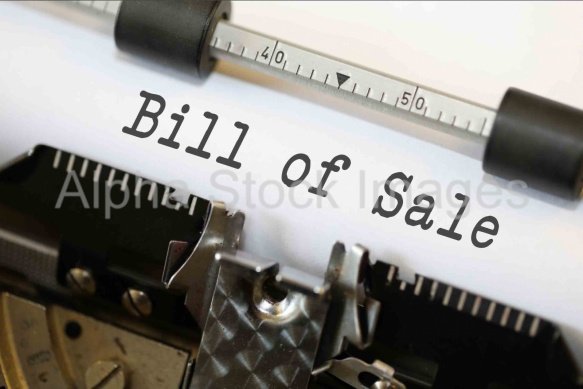 Bill of Sale