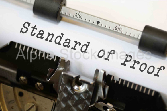 Standard of Proof