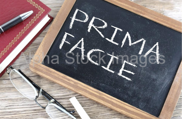 prima facie
