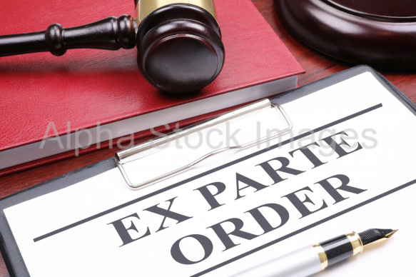 ex parte order