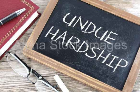 undue hardship