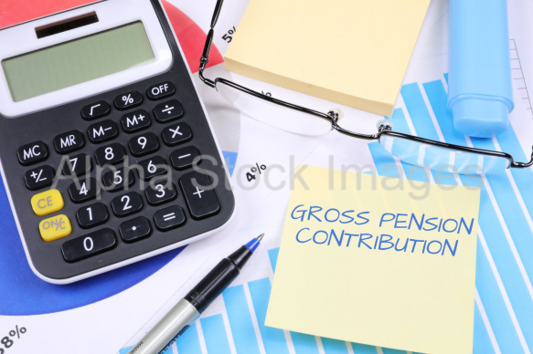 gross pension contribution