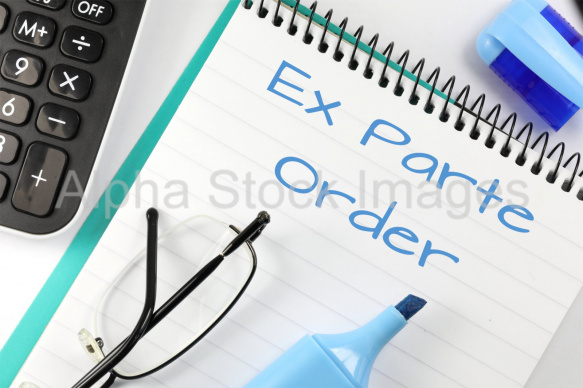 ex parte order