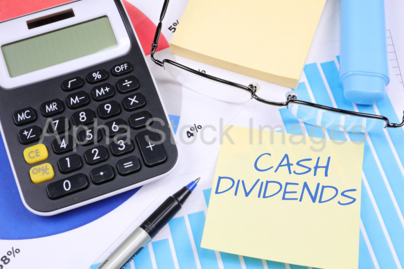 cash dividends