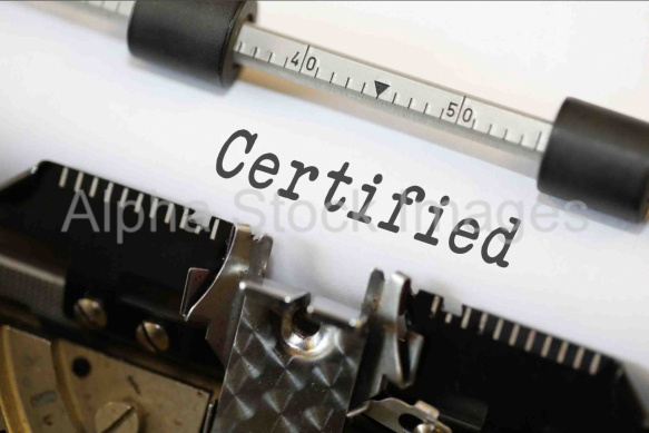 Certified