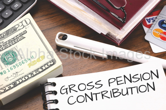 gross pension contribution