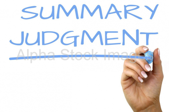 summary judgment