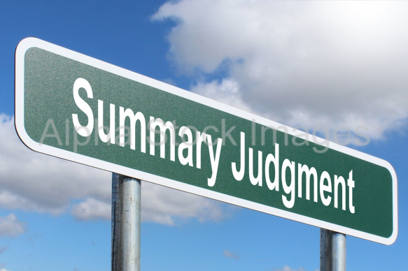 Summary Judgment