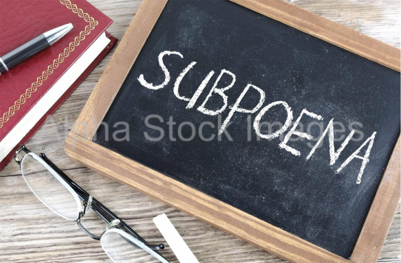 subpoenaSUBPOENA