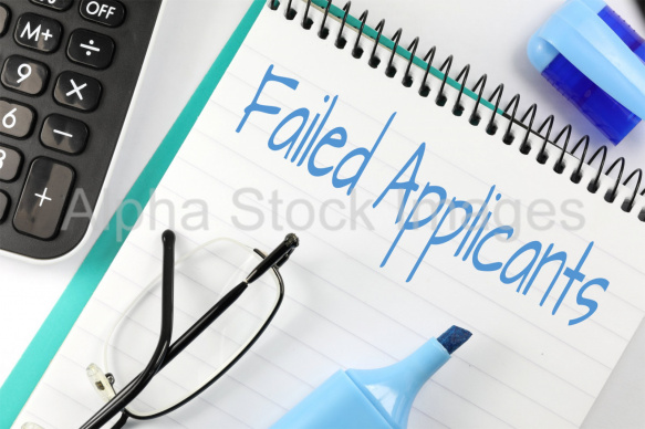 failed applicants