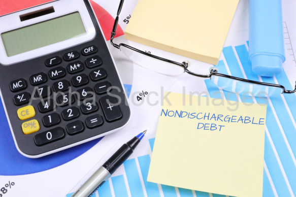 nondischargeable debt