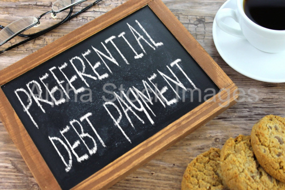 preferential debt payment