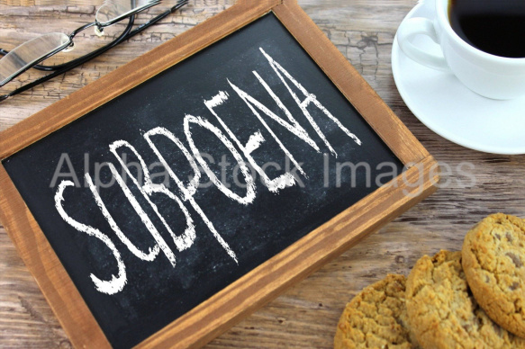 subpoena
