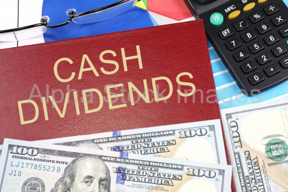cash dividends