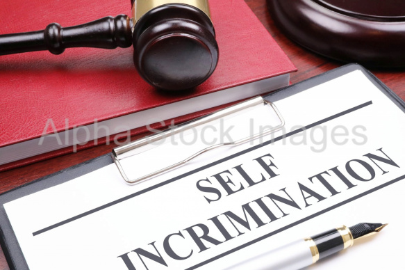 self incrimination