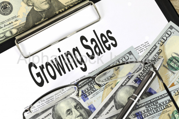 growing sales