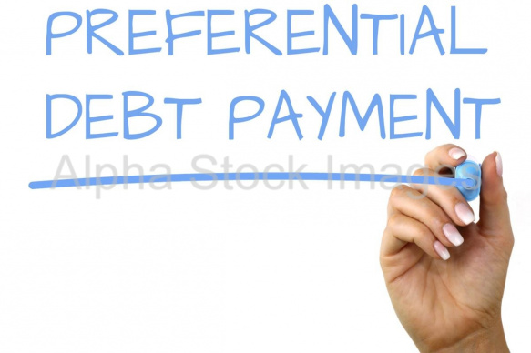 preferential debt payment