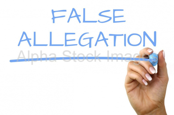 false allegation