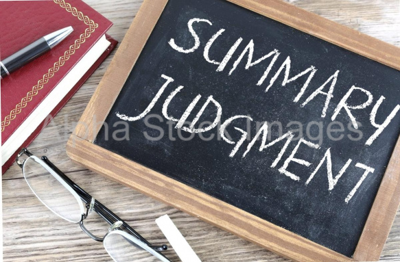 summary judgment