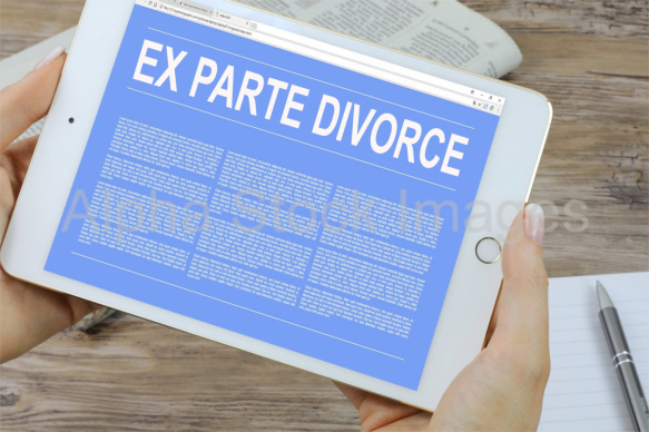 ex parte divorce