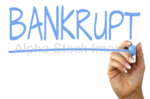 bankrupt
