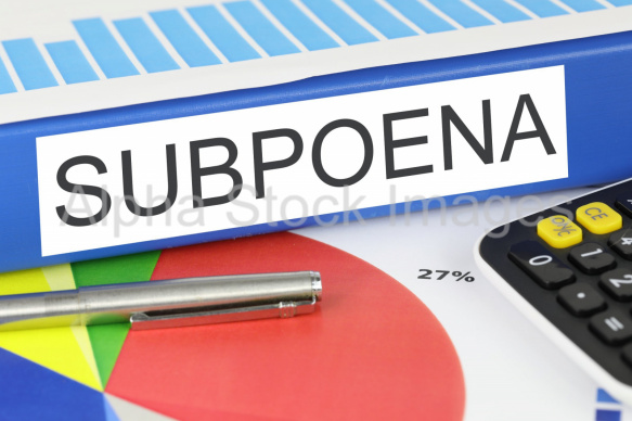 subpoena