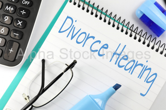 divorce hearing