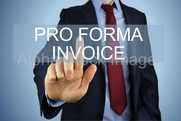 pro forma invoice