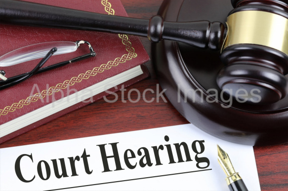 court hearing