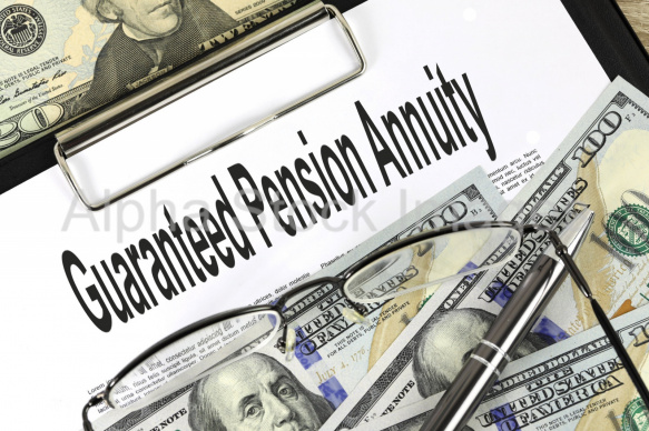 guaranteed pension annuity