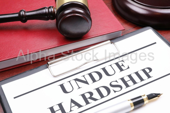 undue hardship