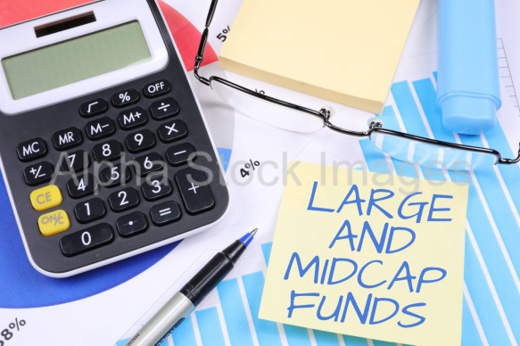 large and midcap funds