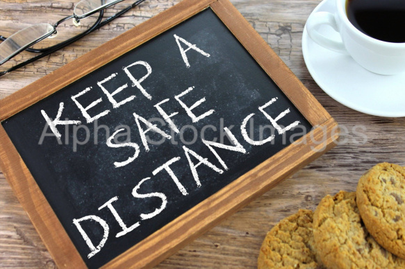 keep a safe distance