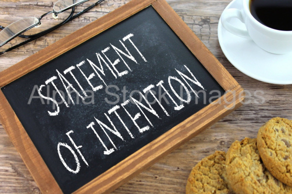 statement of intention