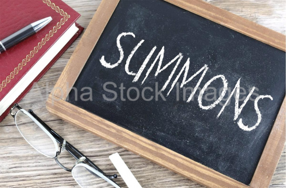 summons