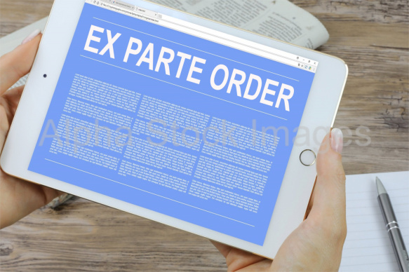 ex parte order