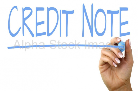 credit note