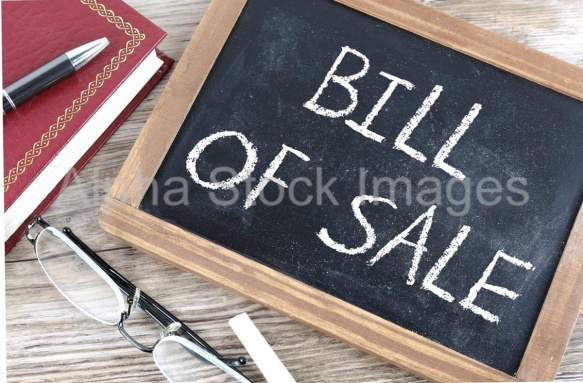 bill of sale