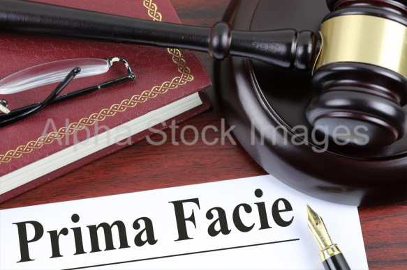 prima facie