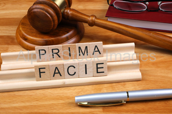 prima facie