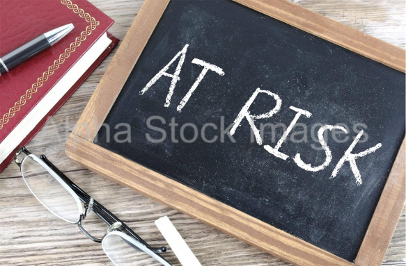 at risk