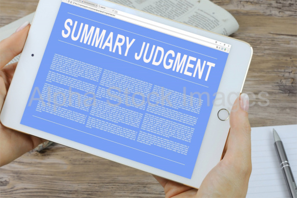 summary judgement