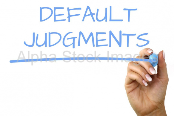 default judgments