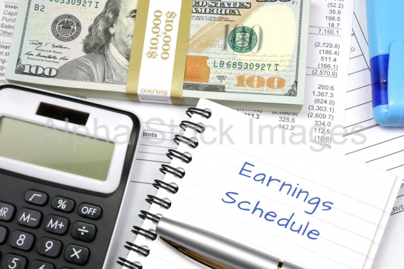 earnings schedule