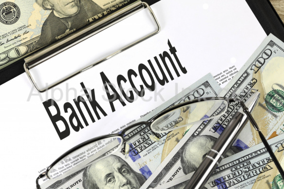 bank account