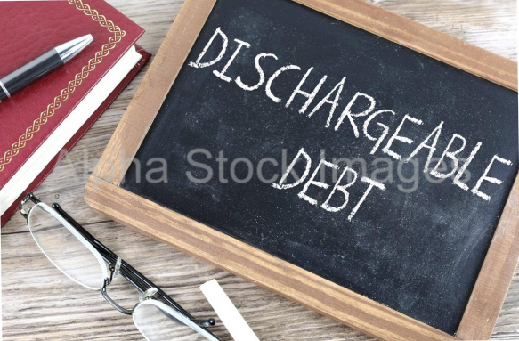 dischargeable debt