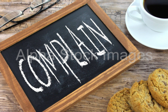 complain