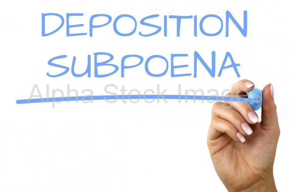 deposition subpoena