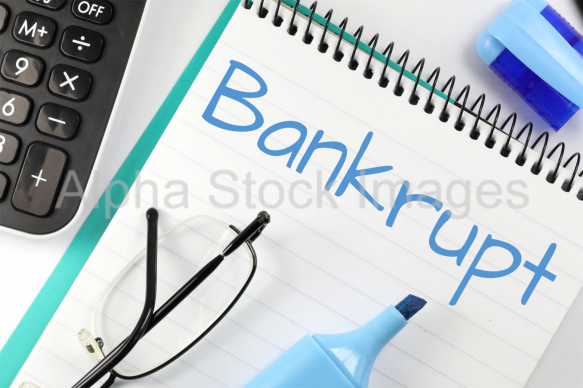 bankrupt